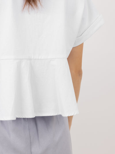 Isla Flared Hemline Shirt