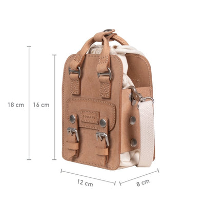 Macaroon Tiny Bucket Organic Cotton Series BEIGE (Authorised Retailer) - DZAGE