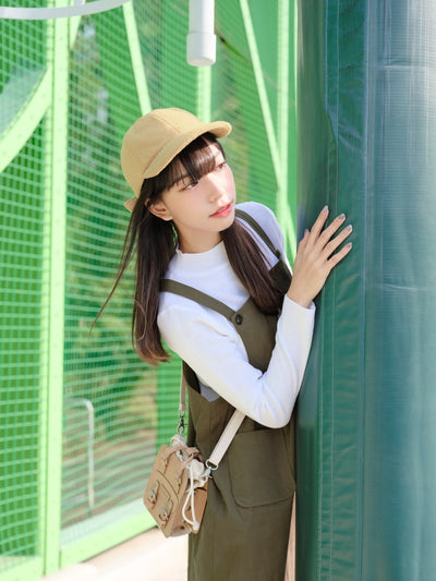 Macaroon Tiny Bucket Organic Cotton Series BEIGE (Authorised Retailer) - DZAGE